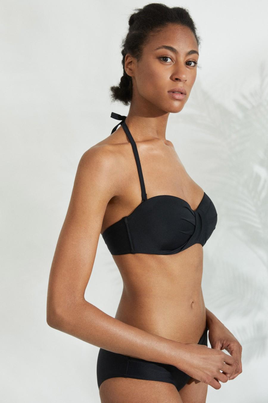 Купальник з ущільненою чашкою/плавки сліп Ysabel Mora 48D/XL Чорний (Negro/76956) - фото 2 Купальник з ущільненою чашкою/плавки сліп Ysabel Mora 48D/XL Чорний (Negro/76956) - фото 2