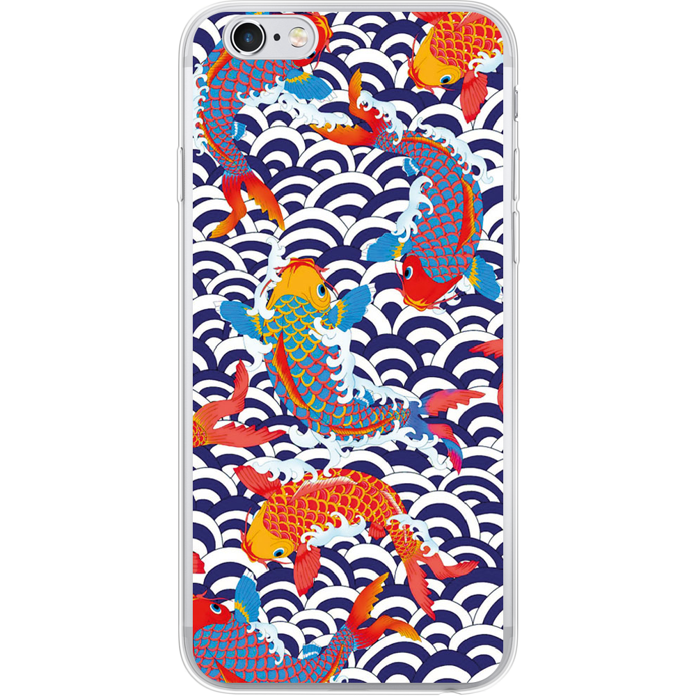 Чехол Boxface iPhone 6 Koi Fish Прозрачный силикон (24523-up2477-24523)