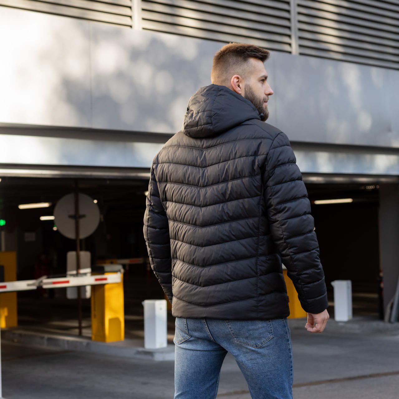 Куртка мужская зимняя Vavalon 932-V р. 56 Черный (29126176) - фото 5