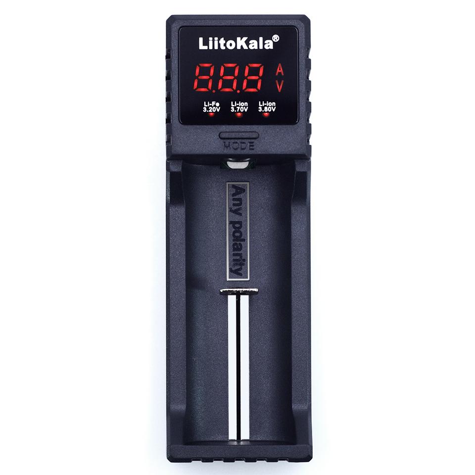 Зарядное устройство для фото- и видеокамер Liitokala Lii-S1 1 канал Ni-Mh/Li-ion/LiFePo4 USB (72173) - фото 1