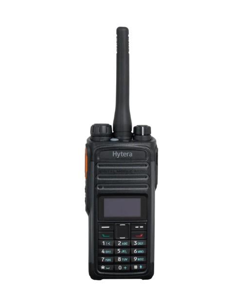 Радиостанция цифровая Hytera PD485 UHF 4 Вт 400-470 МГц 256 каналов (21-11330) - фото 1