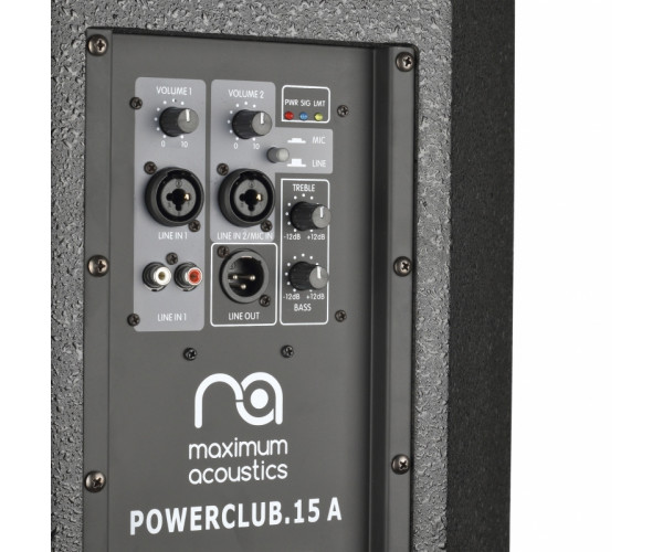 Активная акустическая система Maximum Acoustics PowerClub.15A - фото 12