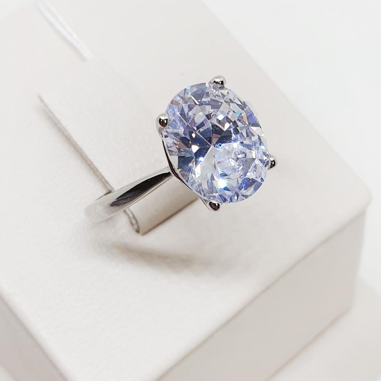 Кольцо серебряное с кубическим цирконием р. 17,5 3,14 г (1525814626)