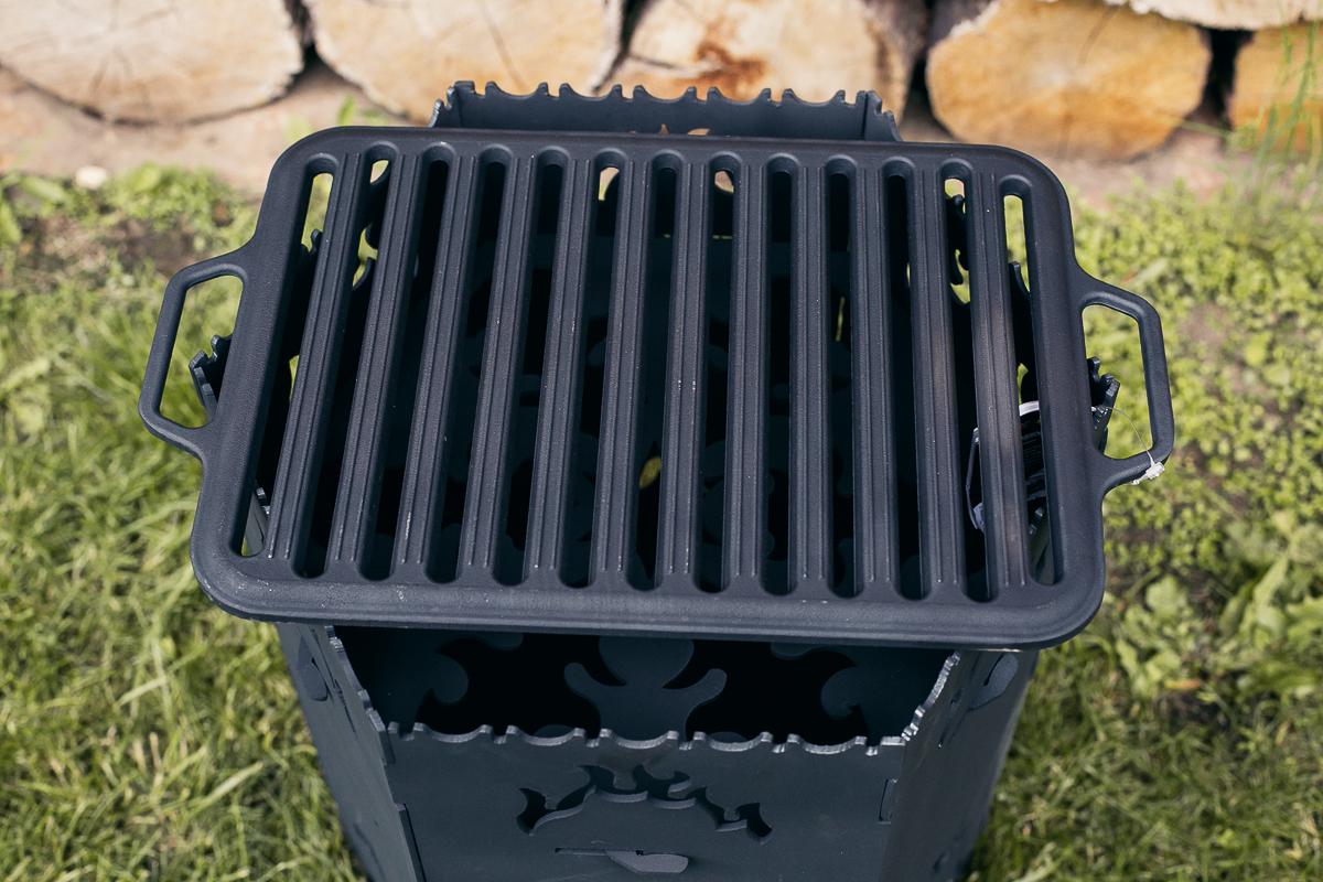 Чугунная решетка для гриля Ситон литая прямоугольная 36х26х1,1 см - фото 5 Чугунная решетка для гриля Ситон литая прямоугольная 36х26х1,1 см - фото 5