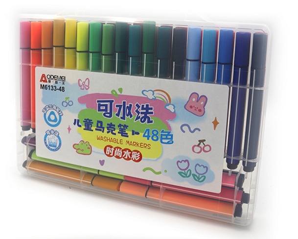Набор маркеров Aodemei Washable 48 цветов