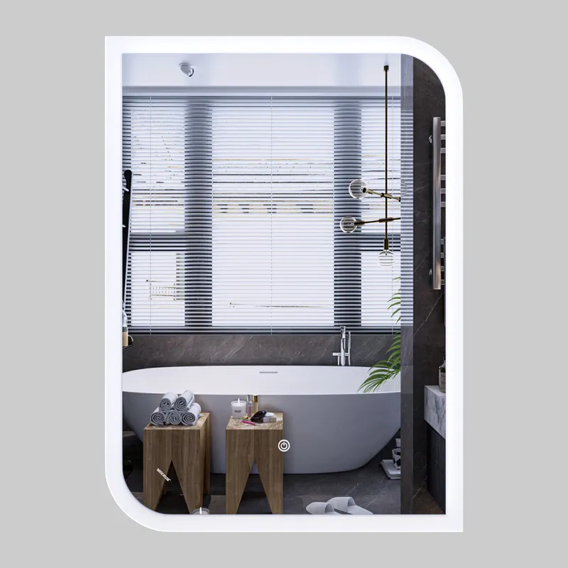 Дзеркало для ванної кімнати MIXXUS BEVEL MA02 LED Touch/Anti-fog/димер 3-6,5kK 90x65 см (MP6641) Дзеркало для ванної кімнати MIXXUS BEVEL MA02 LED Touch/Anti-fog/димер 3-6,5kK 90x65 см (MP6641)