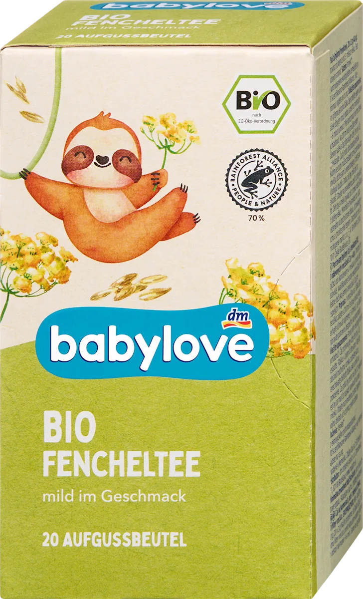 Чай с фенхелем для детей с 5 месяцев