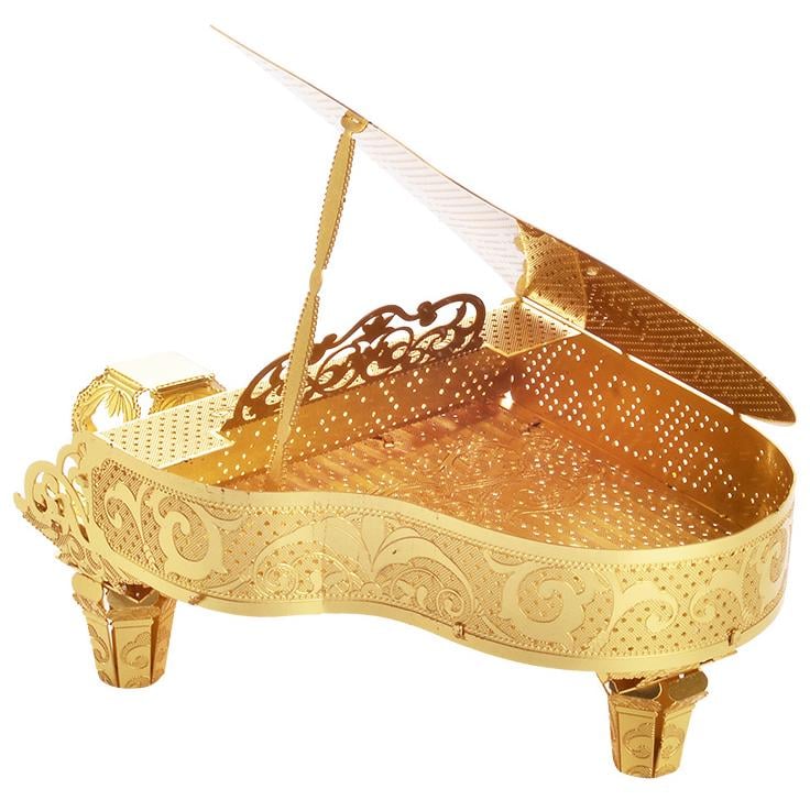 Конструктор Piececool grand piano gold version p024-g - фото 3