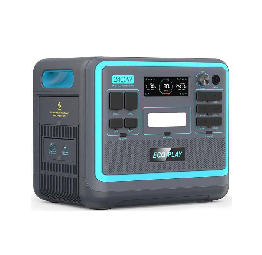 Зарядная станция EcoPlay EP2400 2400W 2048Wh - фото 2