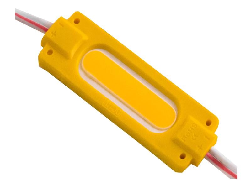 Модуль світлодіодний LEDUA COB-1шт-2W 70 мм Жовтий 24V (2822)