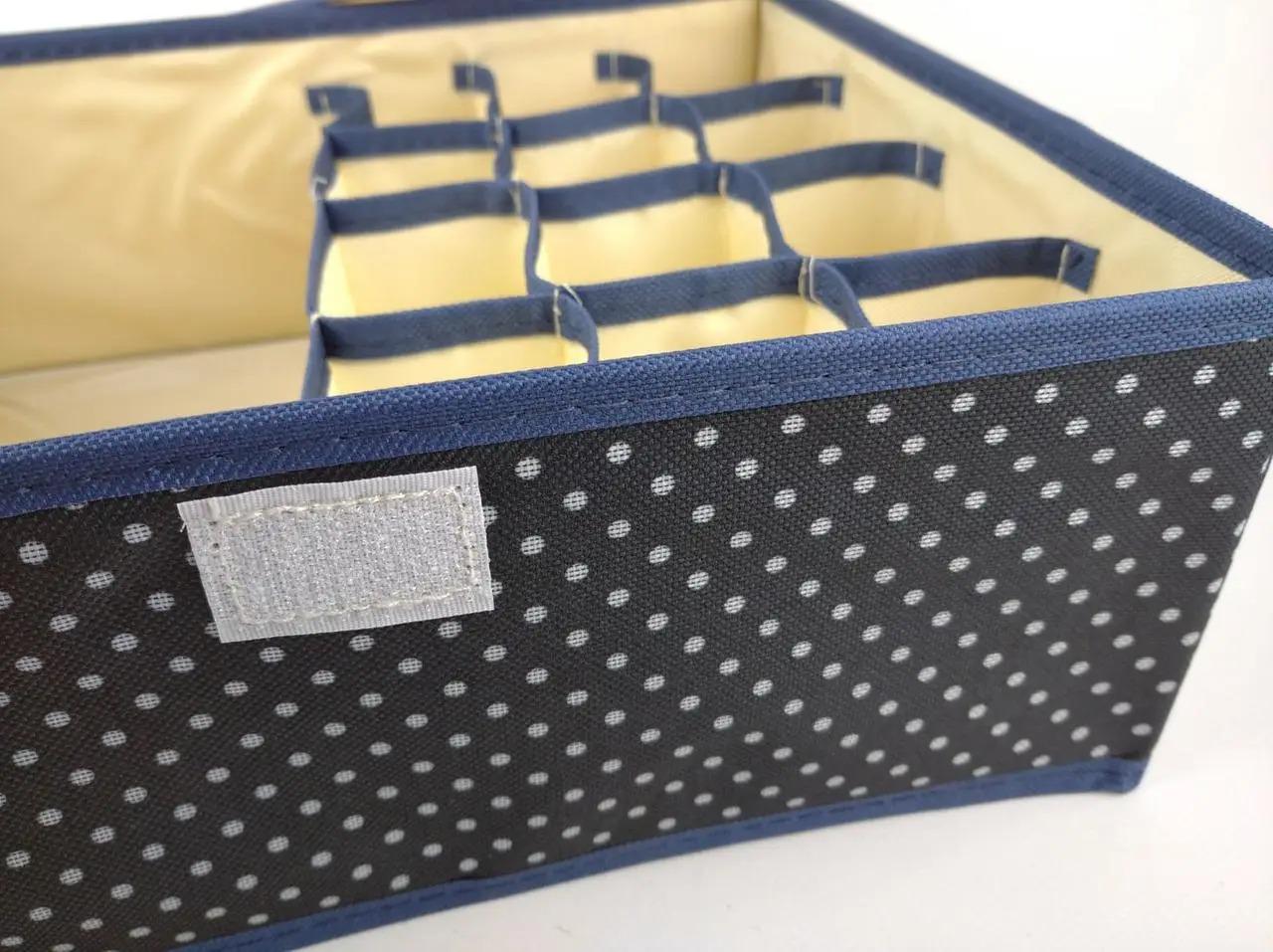 Органайзер для нижнего белья и носков 12 ячеек/1 большое отделение (ОДШ-124-5) - фото 4