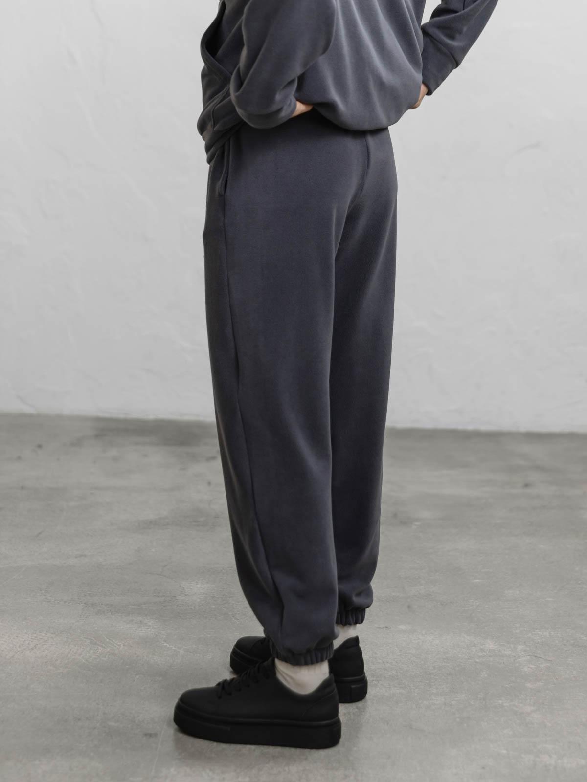 Штани жіночі з фліс-плюшу FROMUS L Графіт (2656-8) - фото 5 Штани жіночі з фліс-плюшу FROMUS L Графіт (2656-8) - фото 5