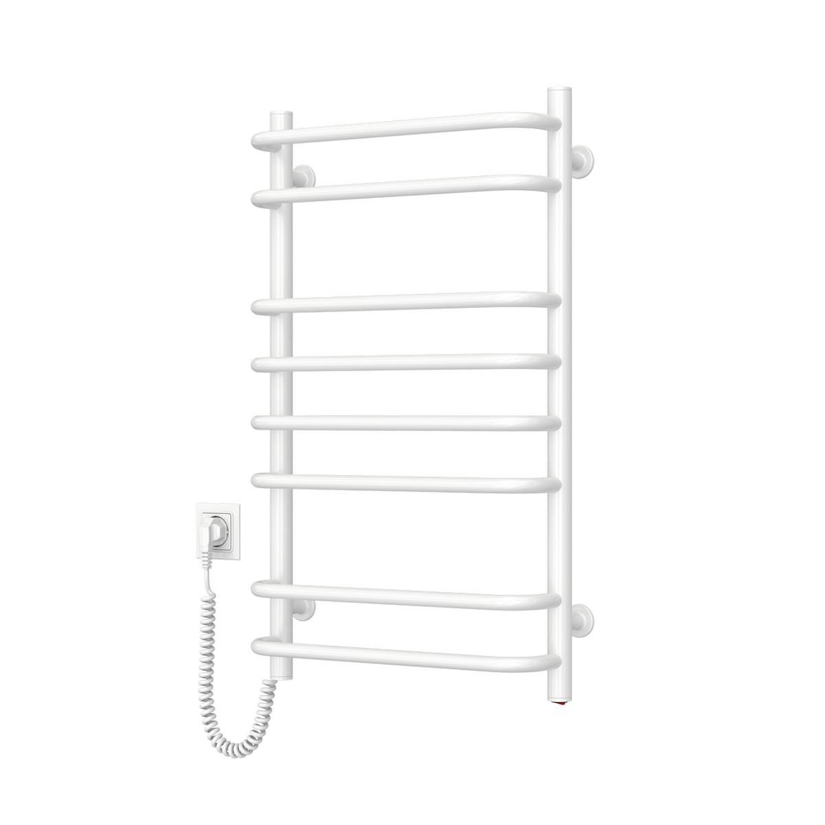Полотенцесушитель электрический Симфония левого подключения 480x800 мм Белый (12-009130-4880YP)
