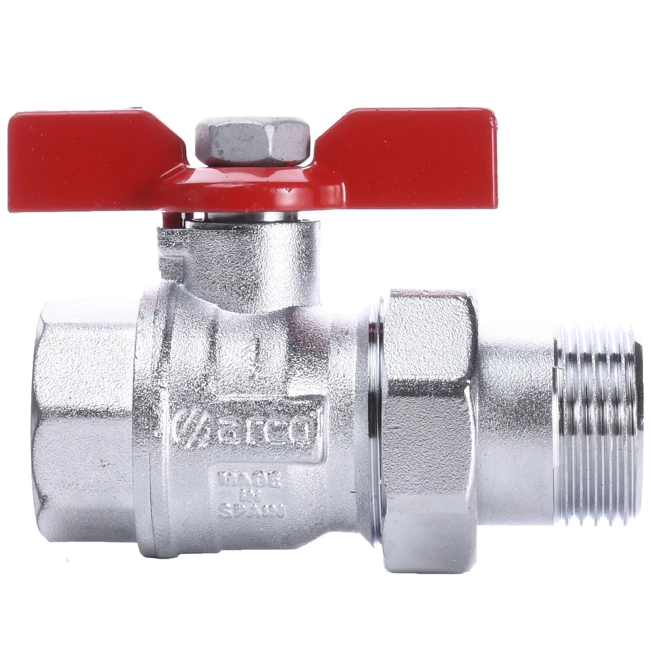Кран шаровой прямой с американкой Arco 1" Turia 0117608 (1200000357)