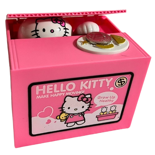 Копилка Hello Kitty 12х10 см Розовый (196) Копилка Hello Kitty 12х10 см Розовый (196)