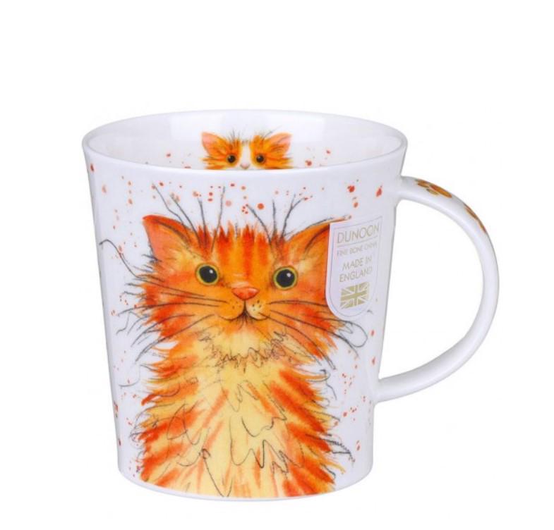 Чашка Dunoon Lomond Catter Splatter Ginger 320 мл (111004697)