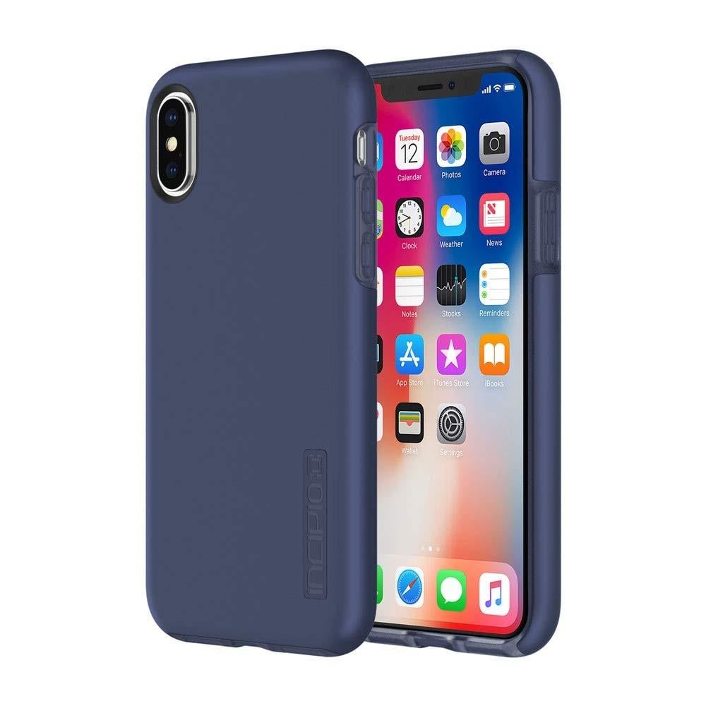 Чехол противоударный для iPhone X/XS Incipio DualPro Iridescent Midnight Blue Синий