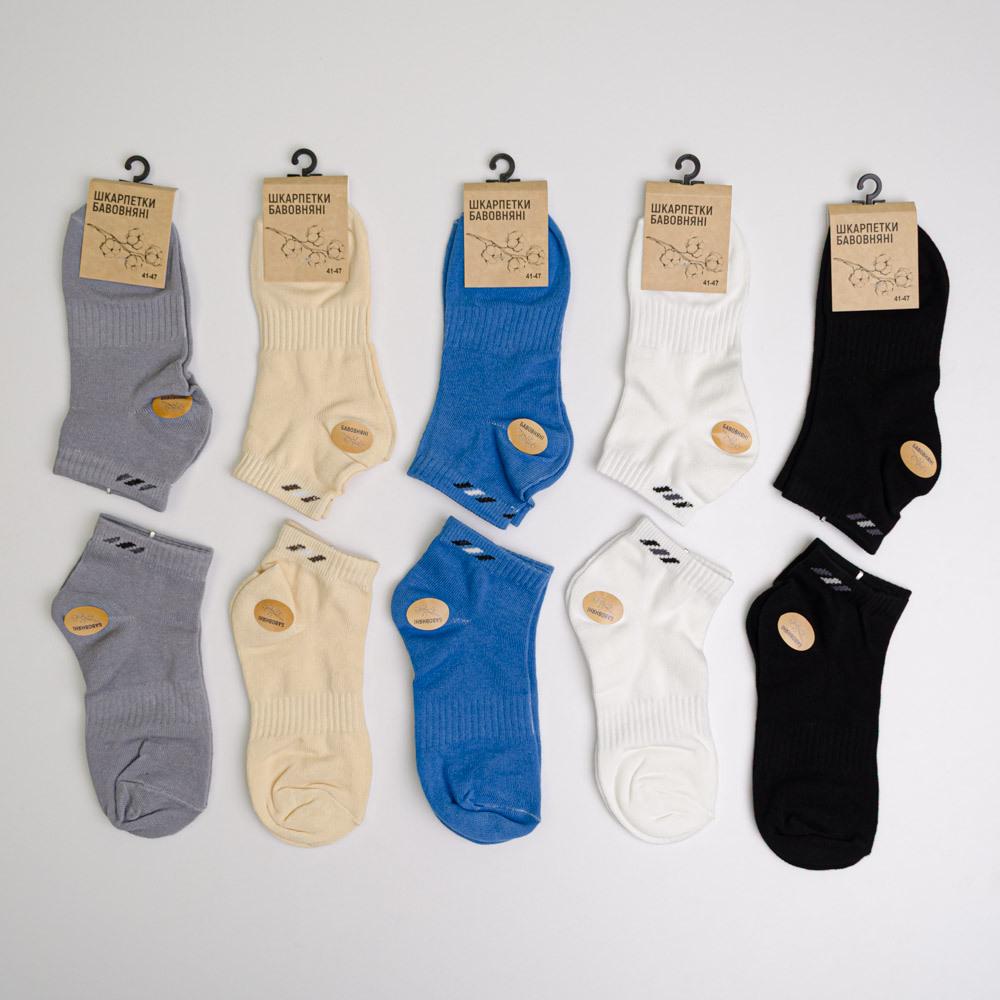 Набор носков мужских Youstar 048 низкие хлопковые 10 пар р. 41-47 Разноцветный (gm-socks-ncml-048)