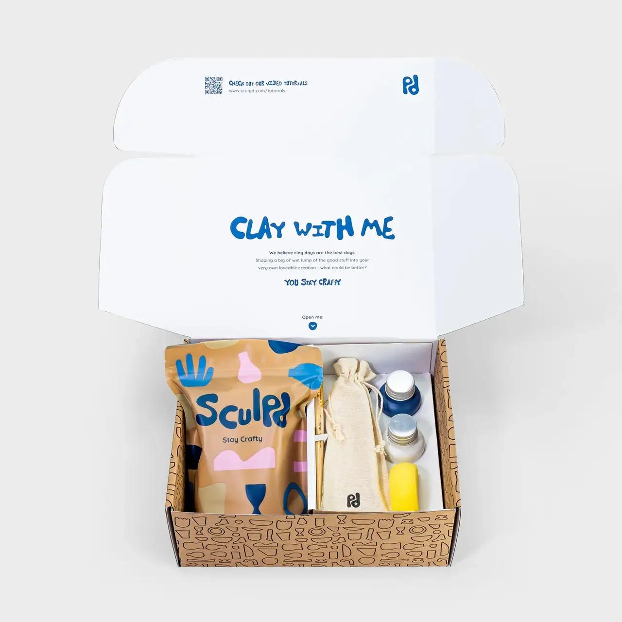 Набор для лепки Sculpd из глины (4600)
