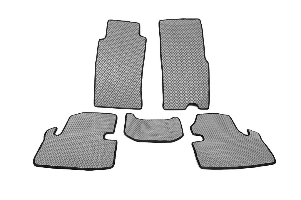 Коврики EVA длинный 5 штук Digital Designs для Nissan Patrol Y60 1988-1997 гг. этилвинилацетат Серый