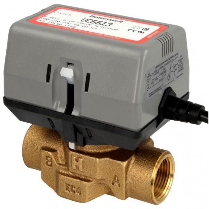 Електропривід клапана Honeywell VC 220 В SPST кабель 1 м (VC6613ZZ00/U)