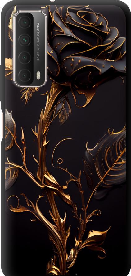 Чехол на Huawei P Smart 2021 Роза 3 (5552b-2100-42517)