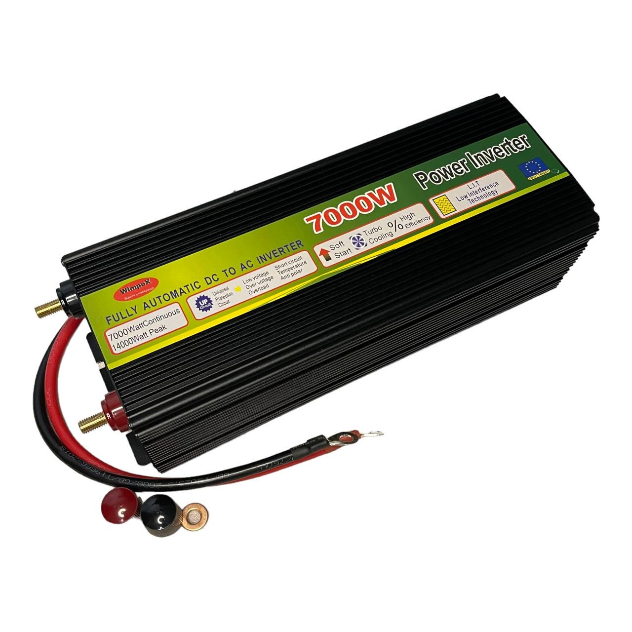 Инвертор Wimpex 7000 W автомобильный (23623624353)