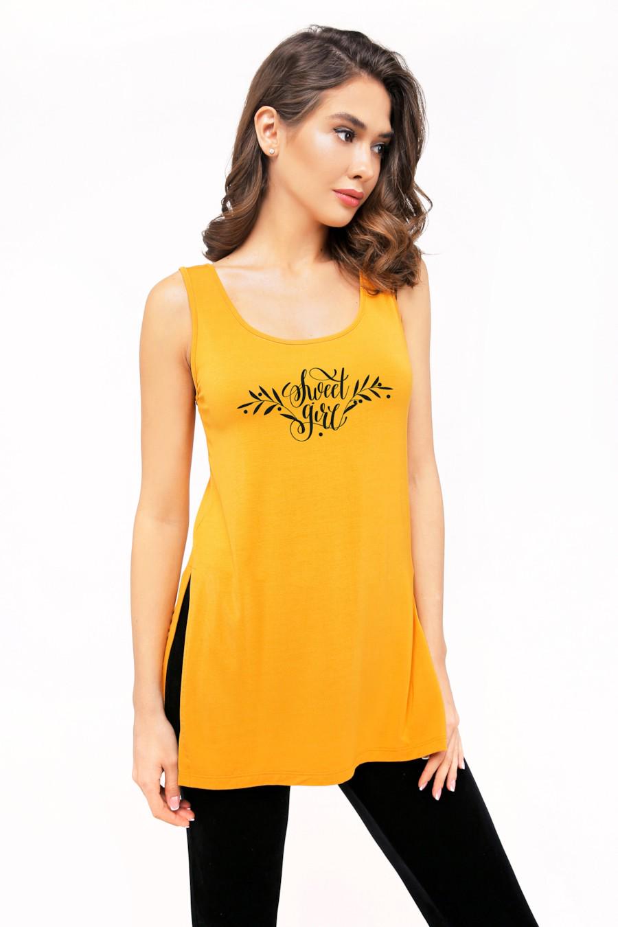 Майка женская Anabel Arto р. 42/S Горчичный (64931) Майка женская Anabel Arto р. 42/S Горчичный (64931)