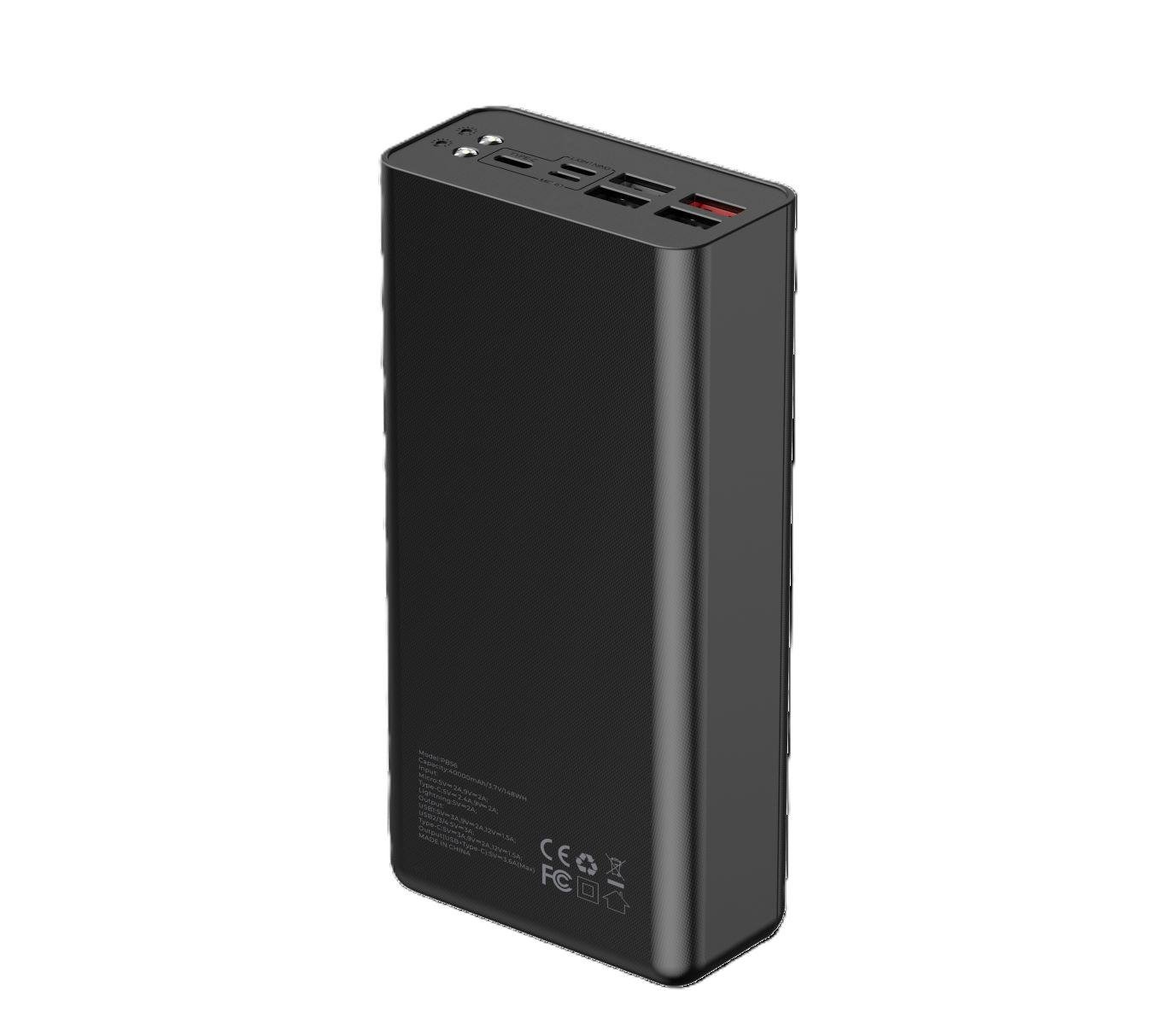 Повербанк Havit HV-PB56 QC+PD 40000 mAh Black (27562) - фото 6