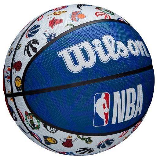 Мяч баскетбольный Wilson NBA ALL TEAM BSKT RWB 7 (WTB1301XBNBA) - фото 3