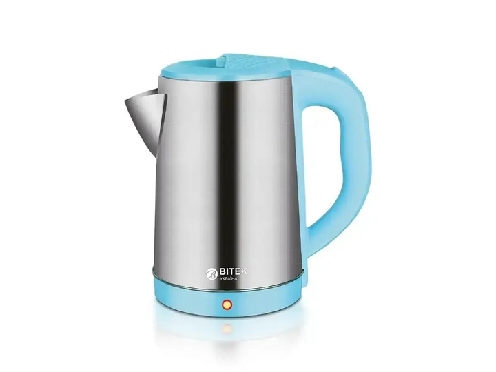 Чайник електричний Bitek BT-7883 з індикатором Бірюзовий (GR-04447)