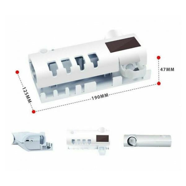 Диспенсер-дозатор для зубной пасты и щеток Toothbrush sterilizer W-020 автоматический ультрафиолетовый - фото 5 Диспенсер-дозатор для зубной пасты и щеток Toothbrush sterilizer W-020 автоматический ультрафиолетовый - фото 5