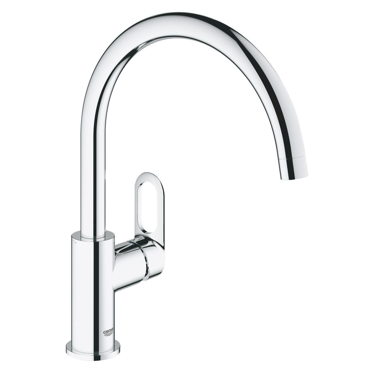 Cмеситель для кухни Grohe BauLoop 31368000 однорычажный Хром (111071)