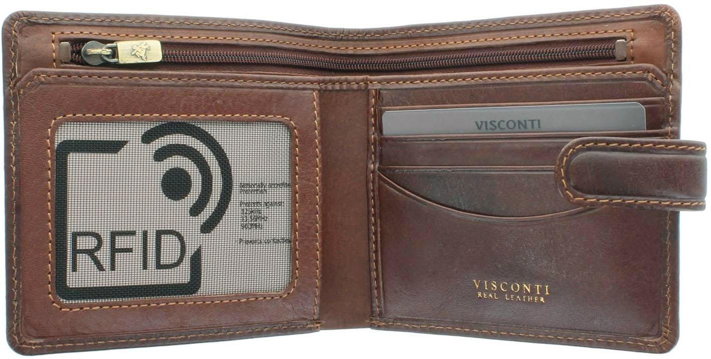 Гаманець чоловічий шкіряний Visconti Massa TSC41 Brown - фото 3