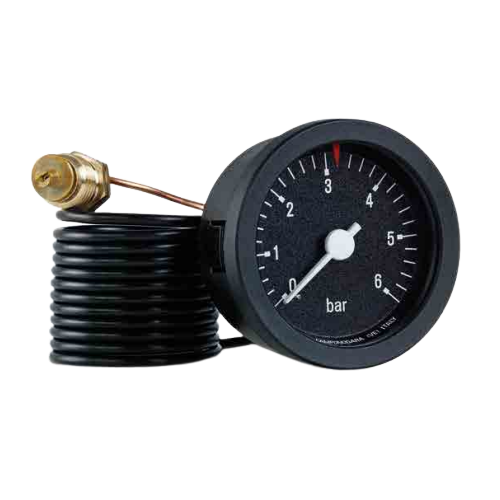 Манометр з виносним датчиком Cewal ID 52 P Ø52 1/4" 0-6 бар 1500 мм (28414580)