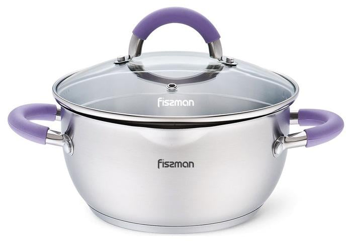 Каструля Fissman Annette з кришкою-друшляком 4,7 л