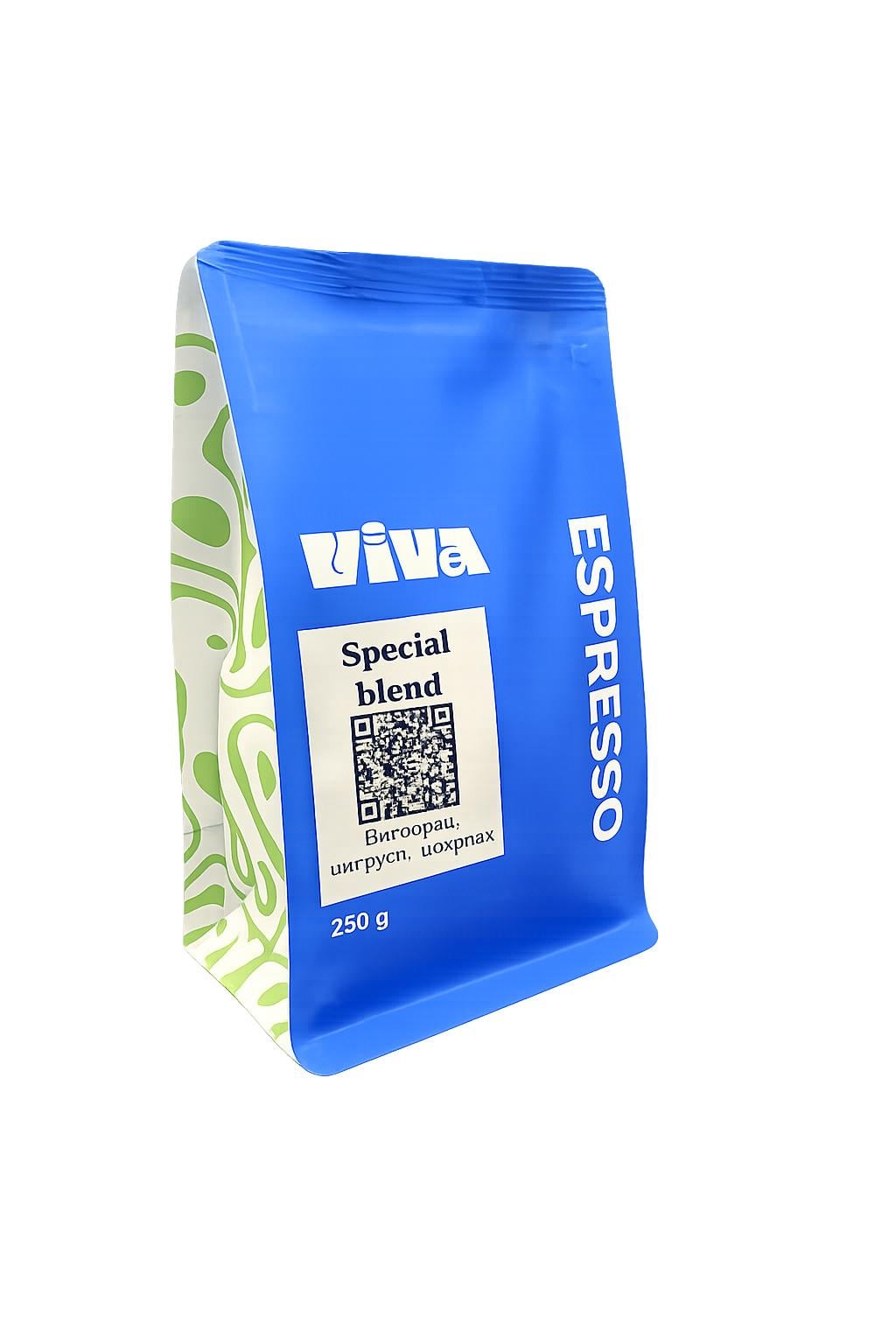 Кава зернова Viva Coffee Special Blend 250 г (33549868)