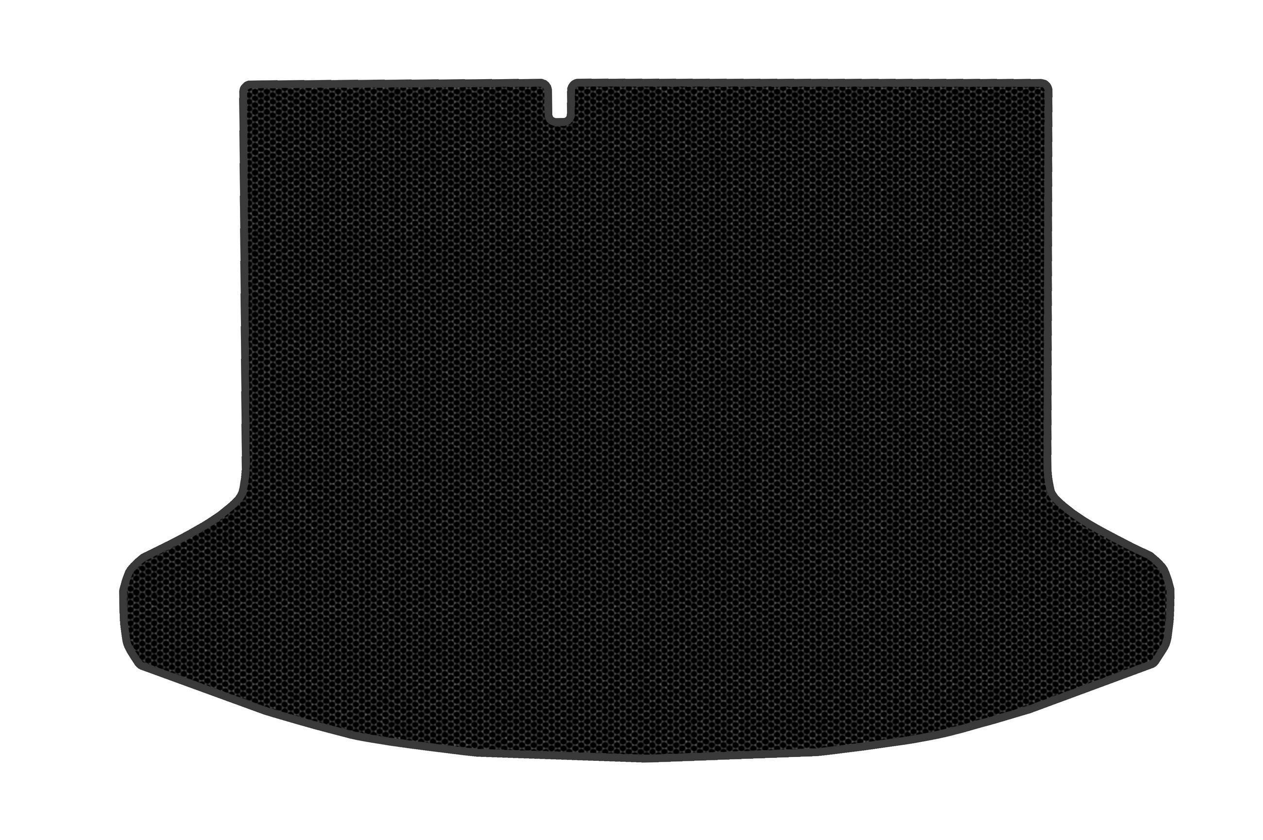 Коврик в багажник Digital Designs 2023- Электро для Kia Niro 2022- рр. резина Черный (186876)