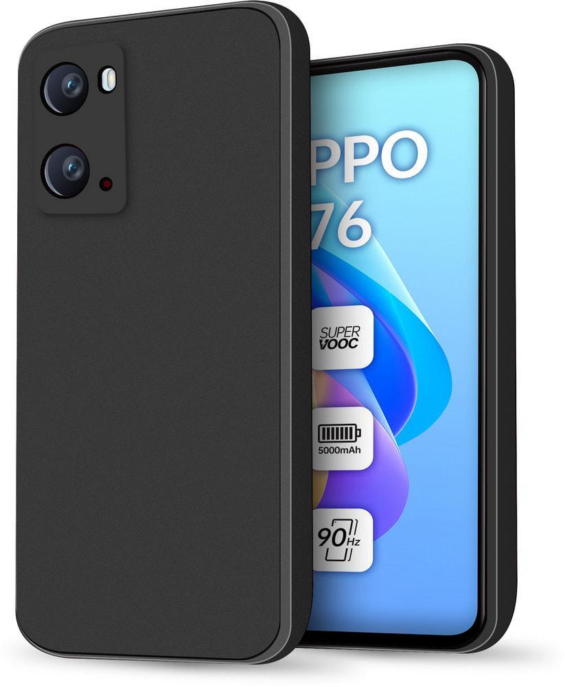 Силиконовый чехол HardCorner для OPPO A76 Black (29959-2B)