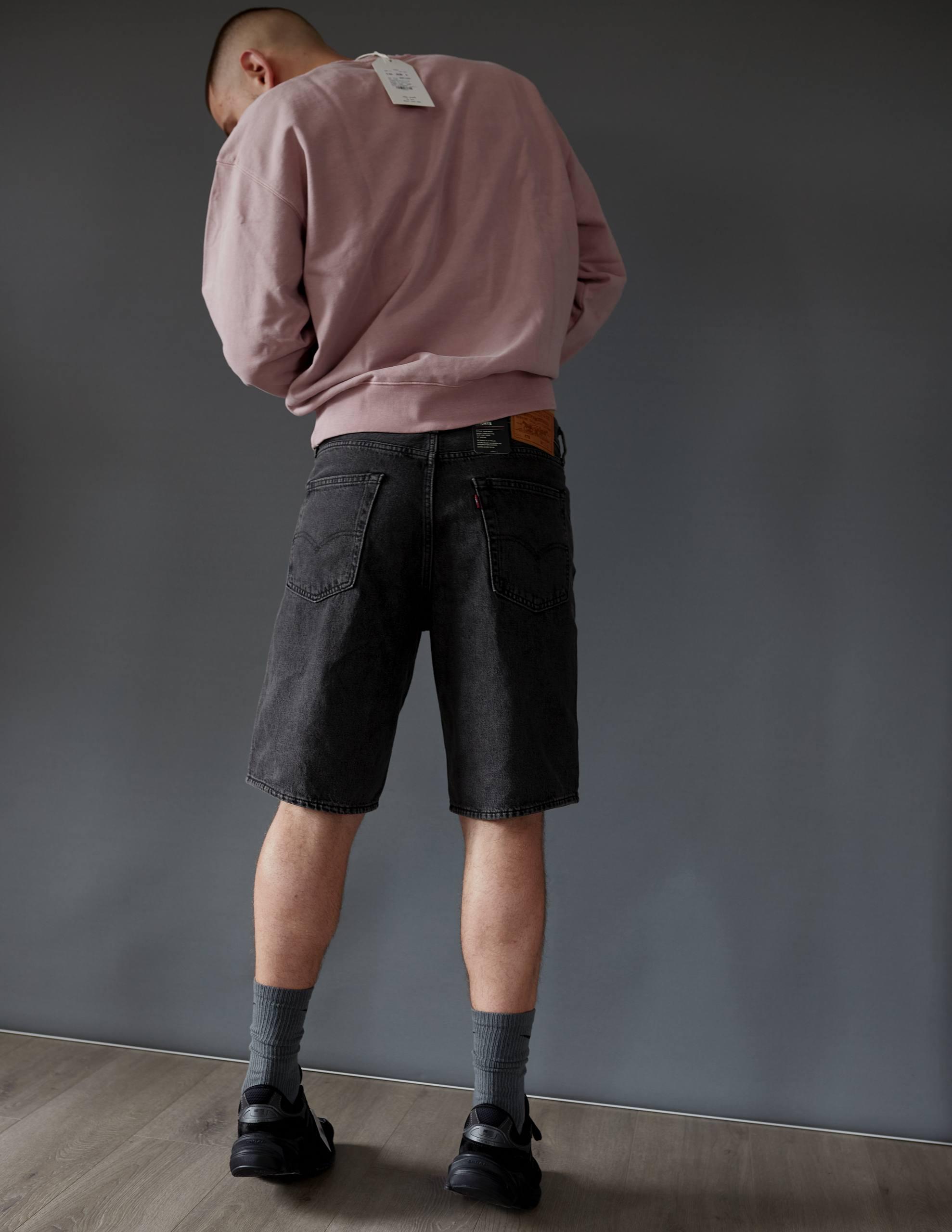 Шорти джинсові Levi's 478 Baggy Shorts р. 30 US Чорний (36755425) - фото 3