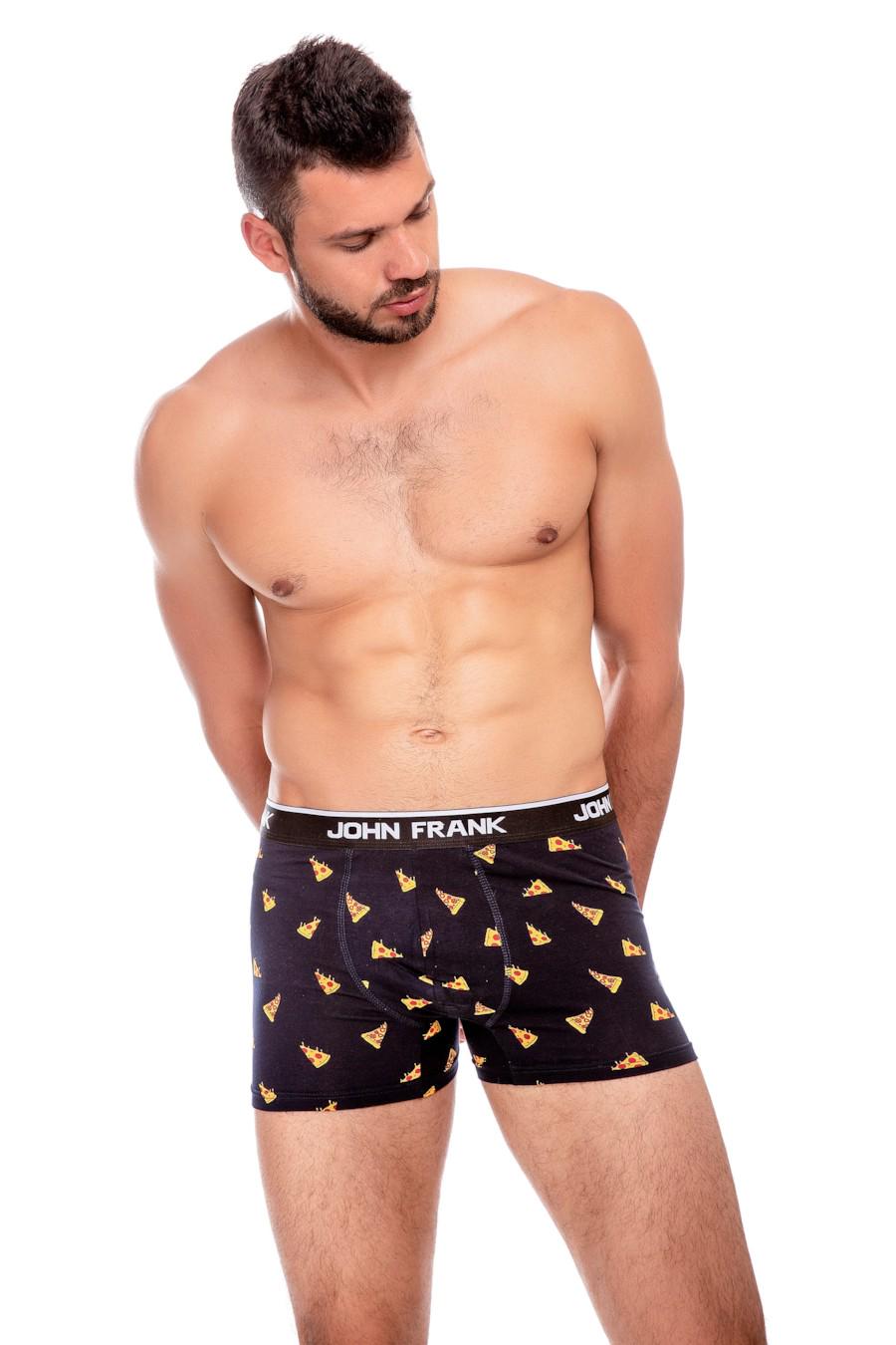 Трусы боксеры John Frank р. 50/L Синий (59664)