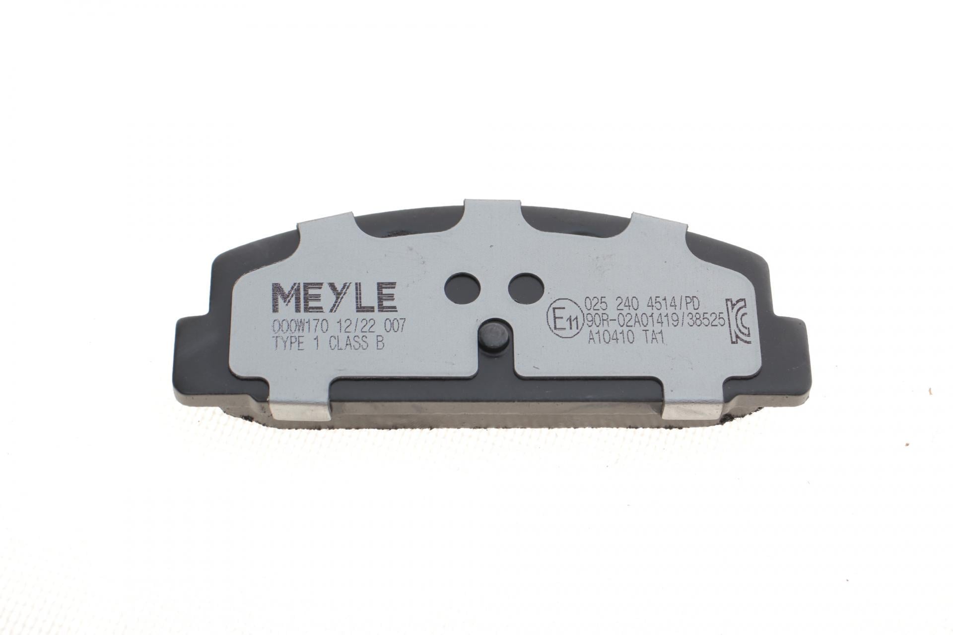 Колодки гальмівні задні Mazda 6 02-025 240 4514/PD MEYLE