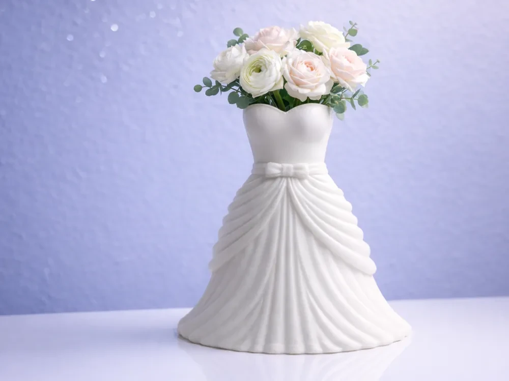 Декоративная ваза Свадебное платье (2869662839)