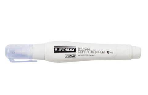 Коректор-ручка Buromax Jobmax 8 мл (BM.1033)