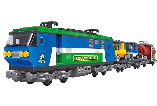Конструктор AUSINI Грузовой поезд 573 детали (25808)