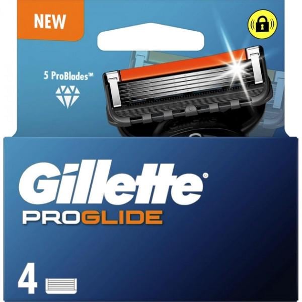 Касети змінні для гоління GILLETTE Fusion ProGlide 4 шт. (457882)