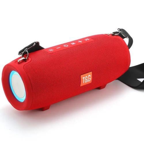 Колонка портативная Bluetooth TG322 RGB Red (2135321650)