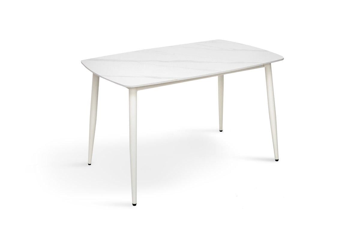 Обеденный стол Мікс Меблі Кипарис 1200х800 мм Белый (27523846) Обеденный стол Мікс Меблі Кипарис 1200х800 мм Белый (27523846)