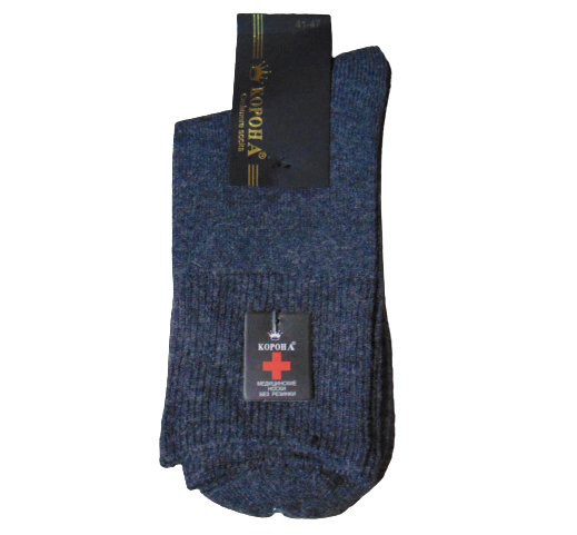 Носки шерстяные без резинки Корона 1524 р. 41-47 Темно-серый (1660714741) Носки шерстяные без резинки Корона 1524 р. 41-47 Темно-серый (1660714741)