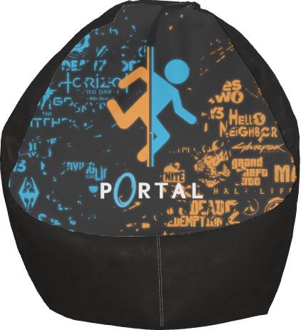 Кресло-груша Portal Games M (13276569)